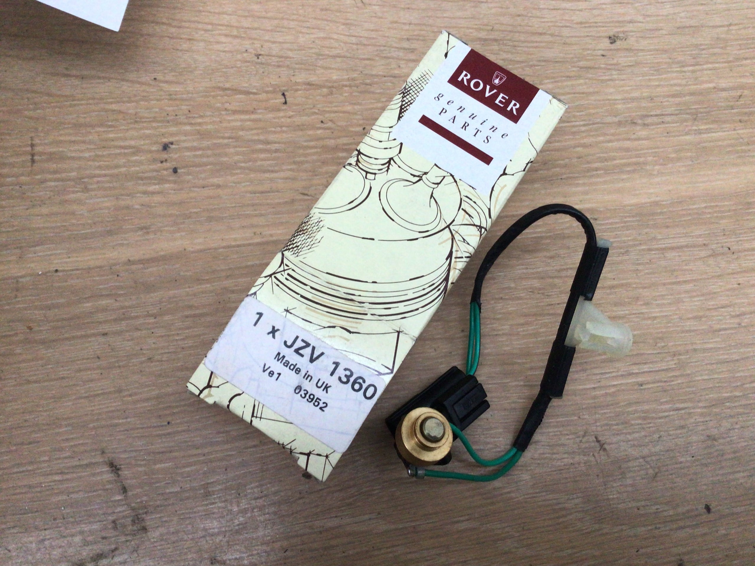 Rover Metro 1990 on accelerator pedal ECU switch JZV1360 XJRover